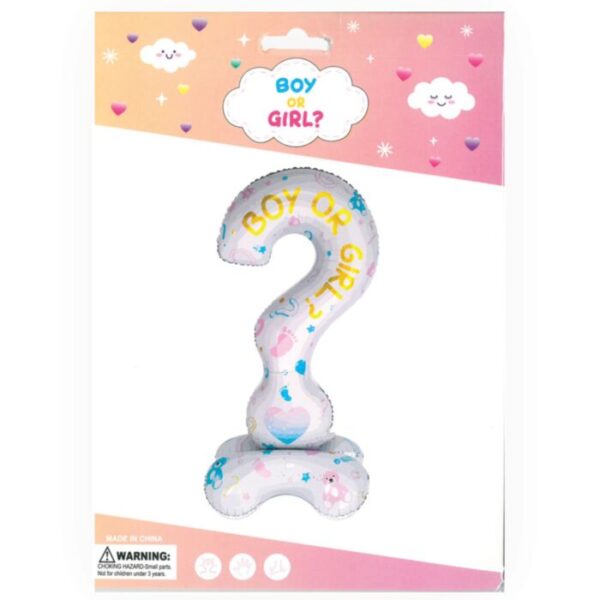 Τεράστιο Standing Μπαλόνι Boy or Girl (120cm)