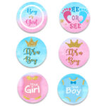 Κονκάρδες Gender Reveal