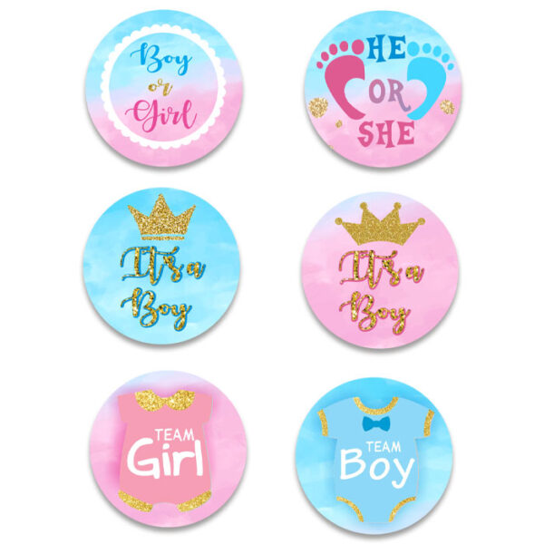 Κονκάρδες Gender Reveal