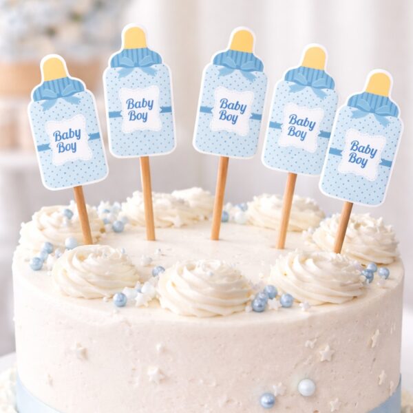 Οδοντογλυφίδες – Μπιμπερό Baby Boy (25 τεμ)